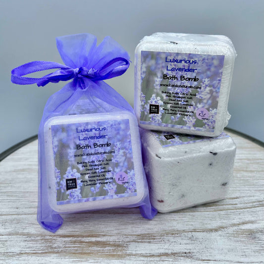 Luxurious Lavender Bath Bomb