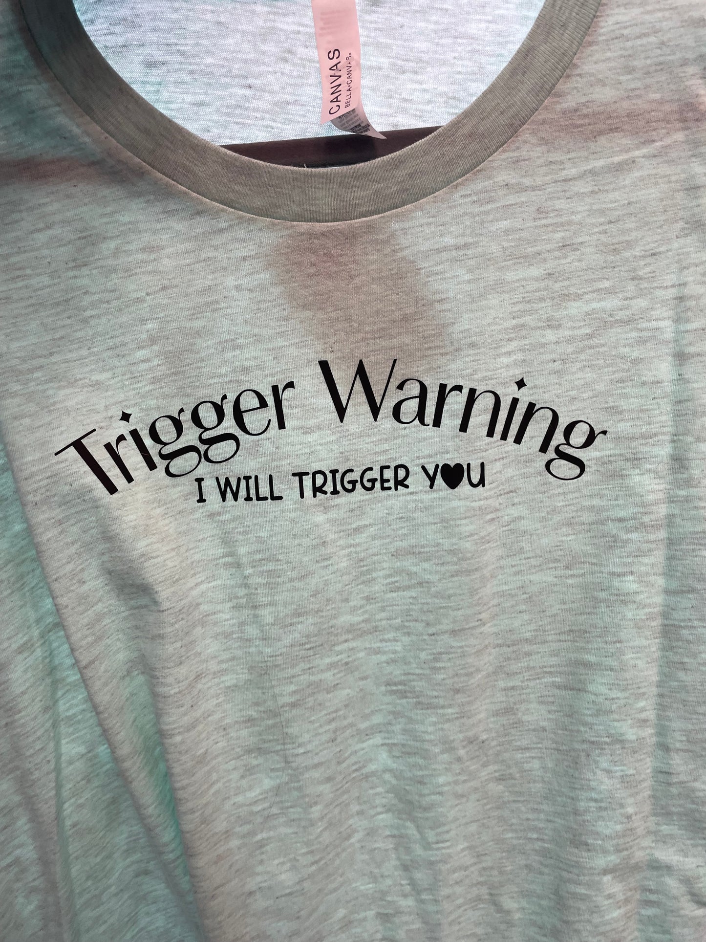 Trigger Warning, Mint T-shirt