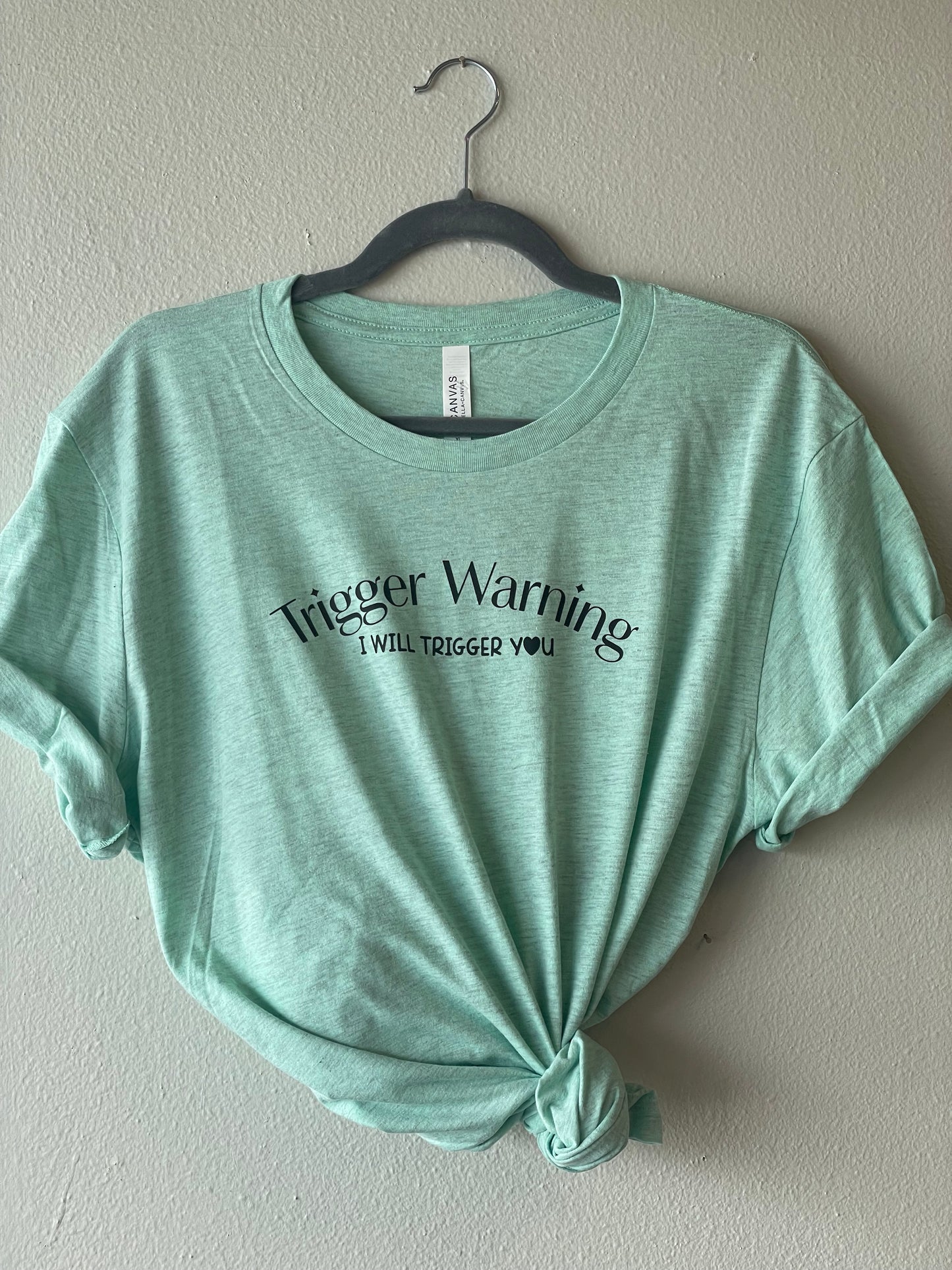 Trigger Warning, Mint T-shirt