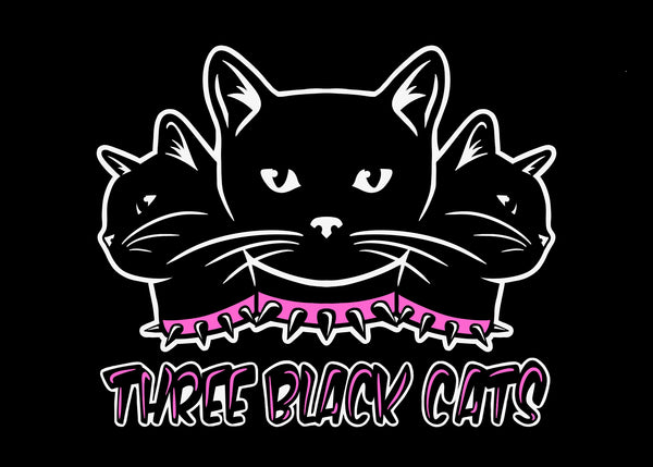 Three Black Cats