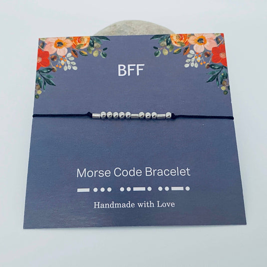 Fuck Off Morse Code Bracelets: BFF