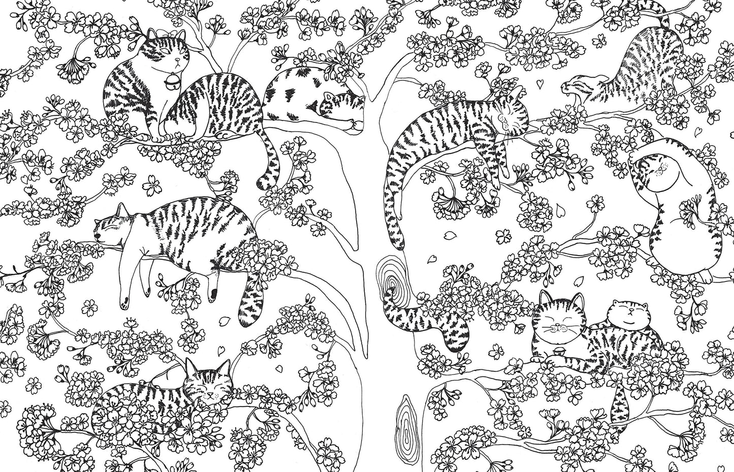 A Million Cats Coloring Book