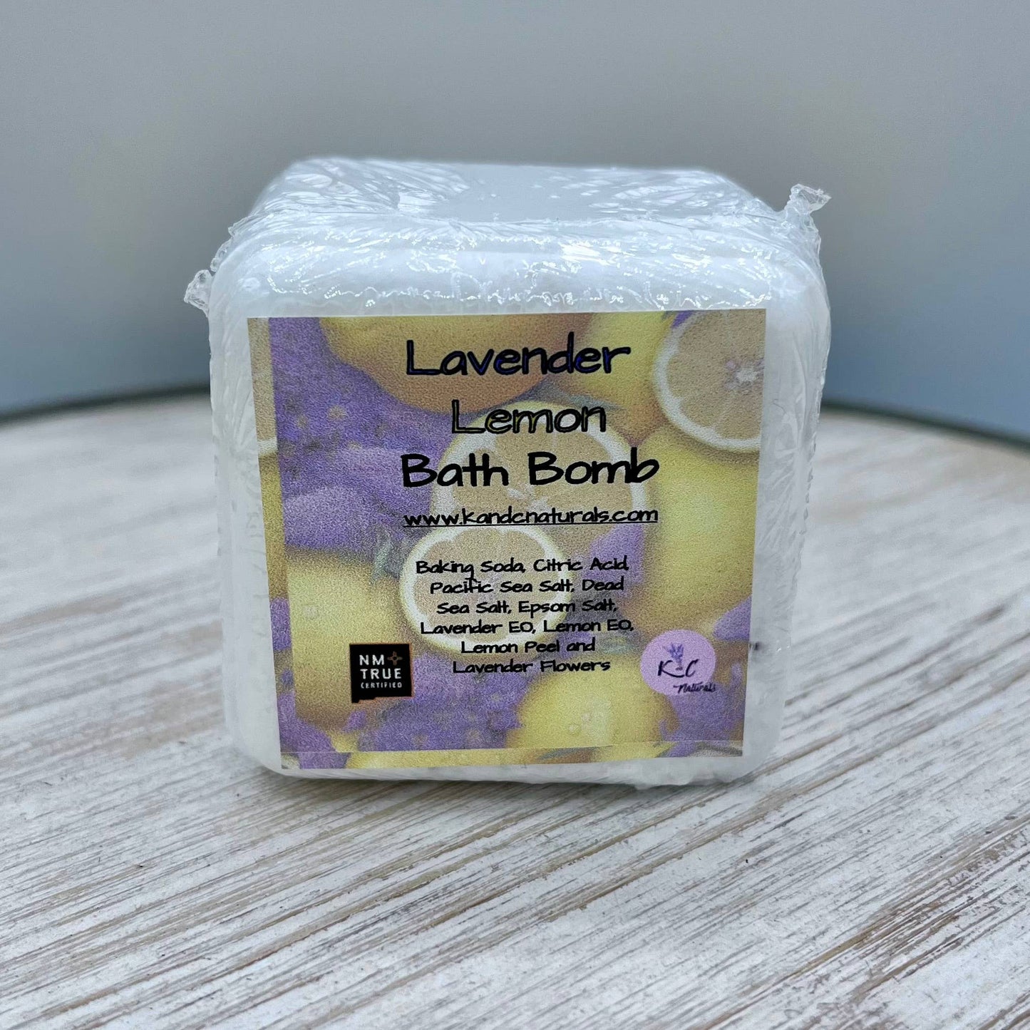 Lavender Lemon Bath Bomb