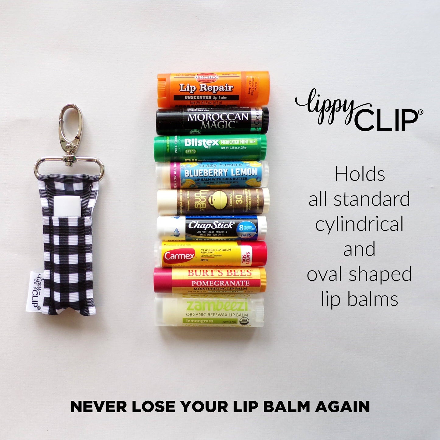 Love Gymnastics LippyClip® Lip Balm Holder for Chapstick