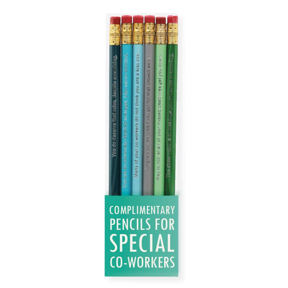 Coworker Pencil Set - Funny Pencils