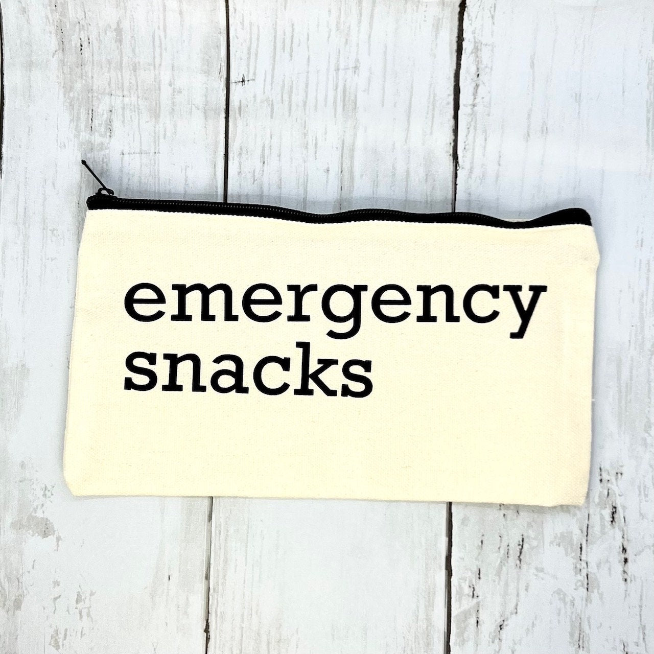 Emergency Candy or Snacks, Zipper Pouch