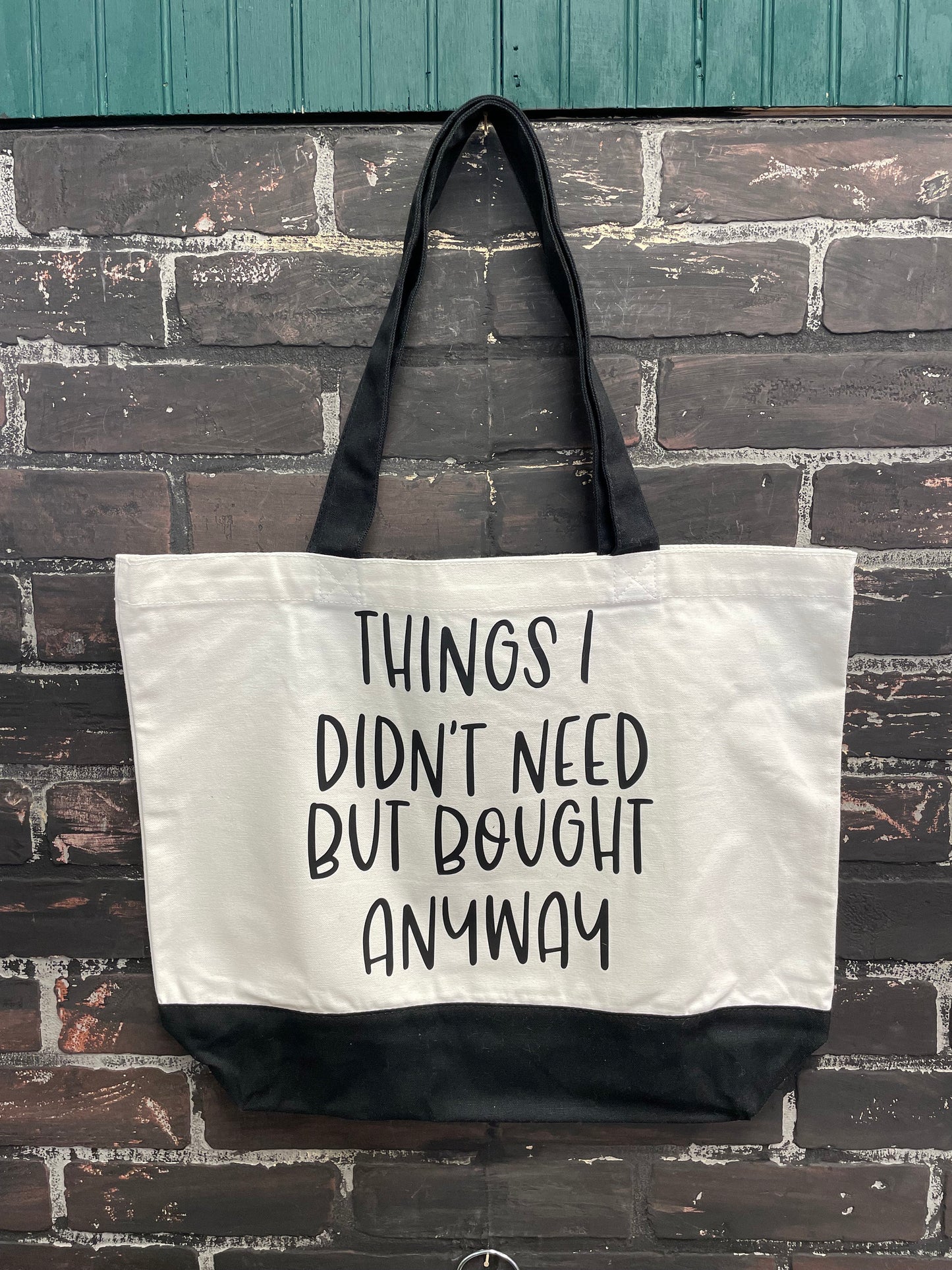 Things I didn’t need but bought anyway, Tote Bag